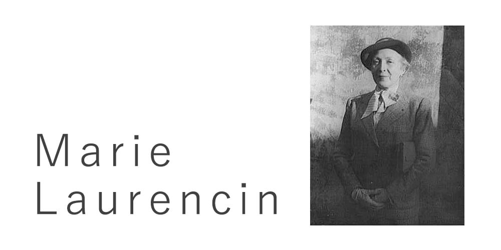 Marie Laurencin（マリー ローランサン） バラの女 アートポスター