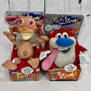 1992 マテル レン＆スティンピー ぬいぐるみセット