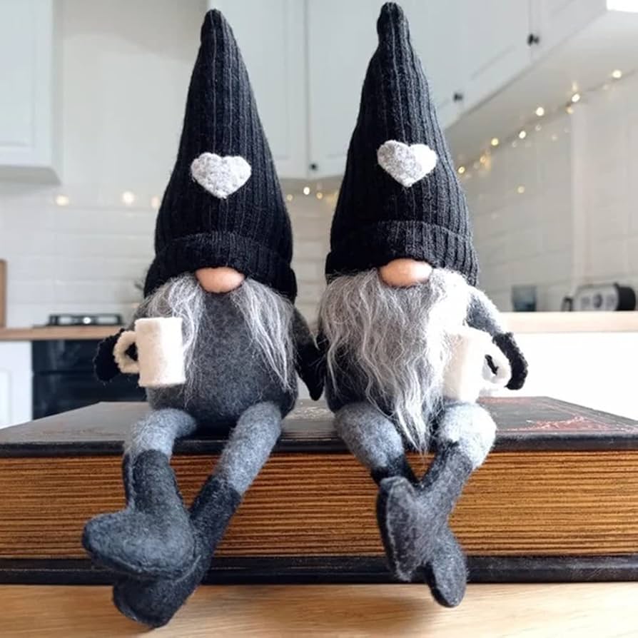 Amazon.com: JstDoit 2 Pcs Coffee Gnomes Plush Bar Decor, Handmade