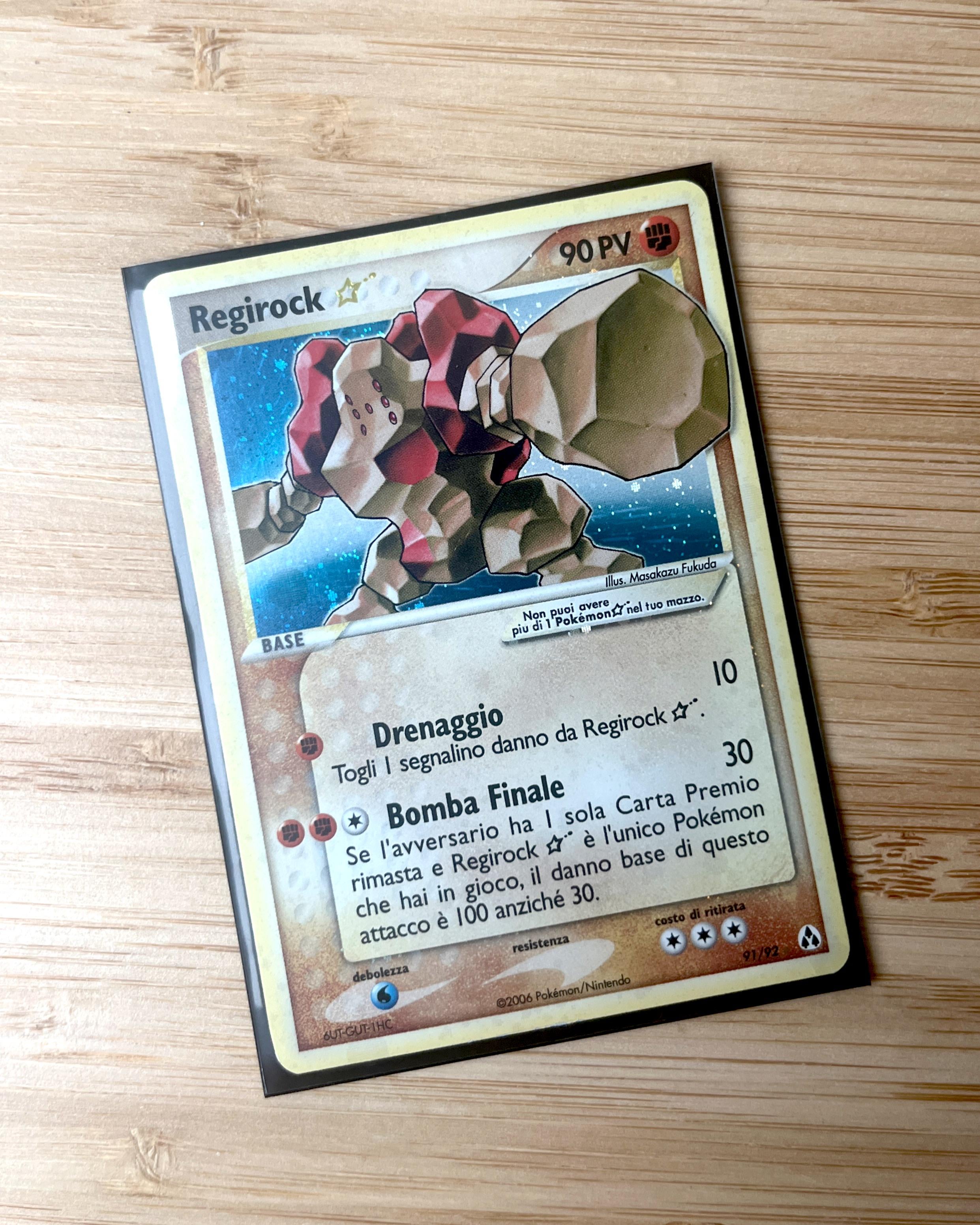 Why is Regirock Gold Star so rare? : r/PokemonTCG