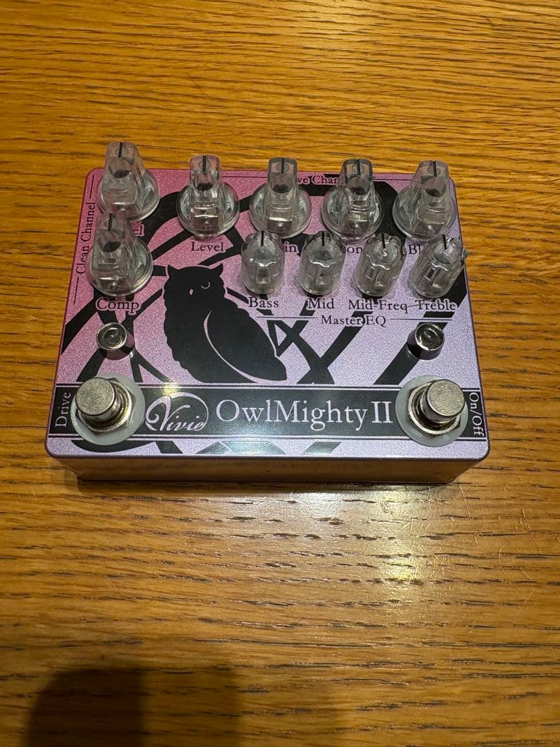 Vivie OwlMighty II ベースエフェクター プリアンプ 試奏動画連動 – 【Vivie】OwlMighty Ⅱ | ベース・マガジン