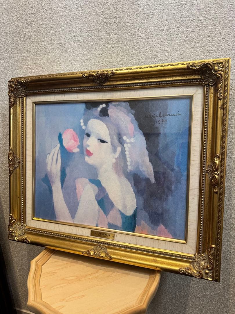 マリー・ローランサン 「バラの女」ポスター Marie Laurencin Marie Laurencin（マリー ローランサン） バラの女 アートポスター